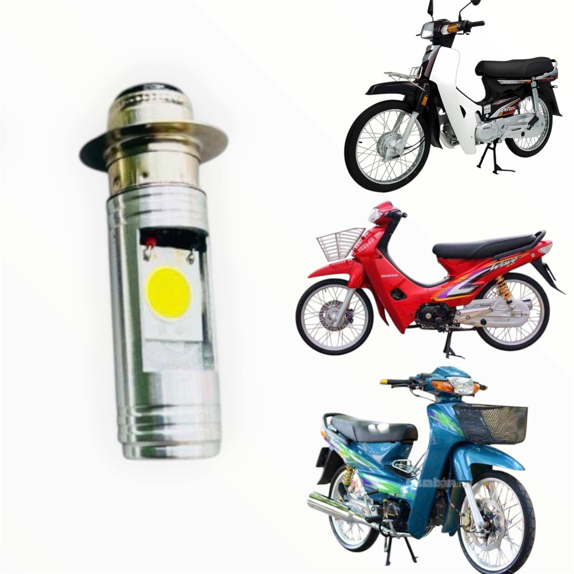 Đèn led M5 siêu sáng cho xe máy đời cũ wave, nouvo, future, jupiter