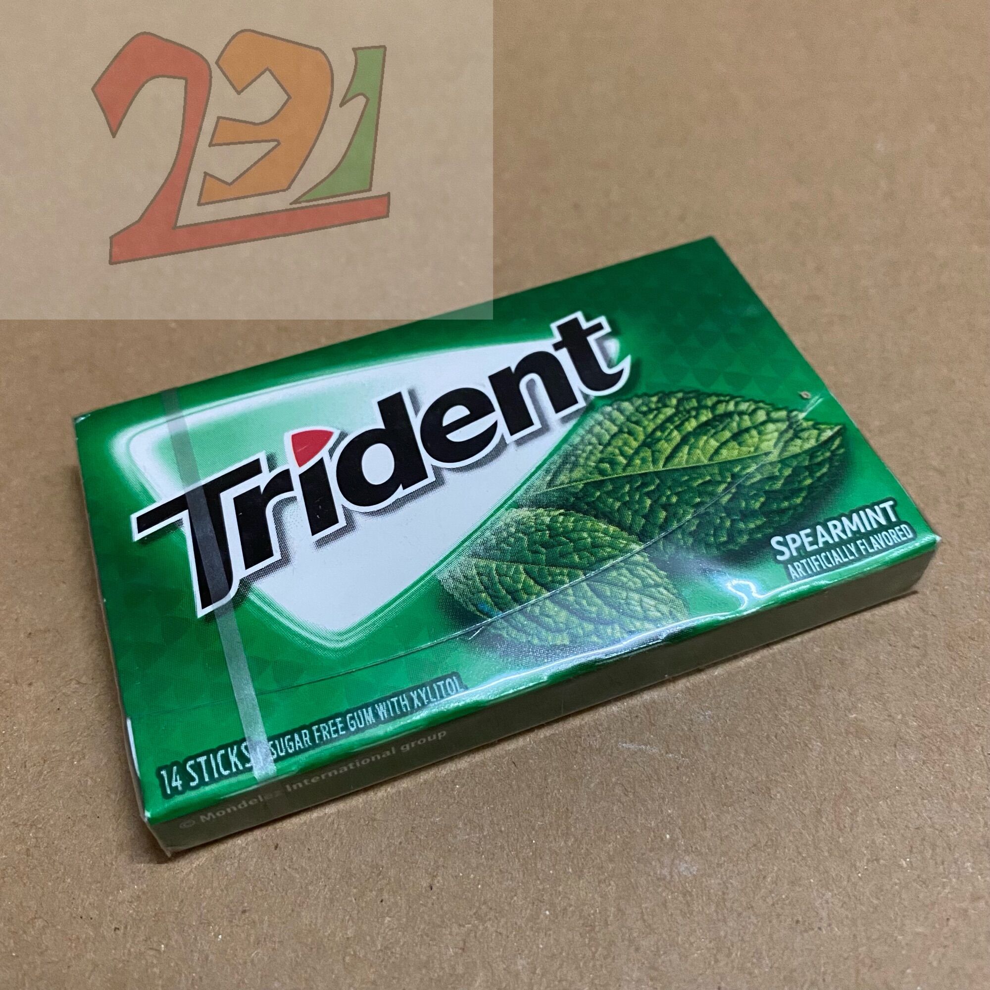 Vỉ kẹo cao su trident