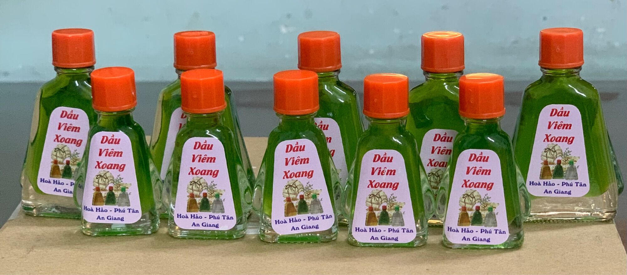 Dầu viêm xoang màu xanh 7ml (combo 10 chai)