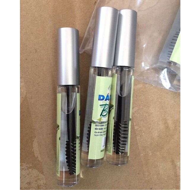 chuốt mi dầu dừa dài mi dày mi