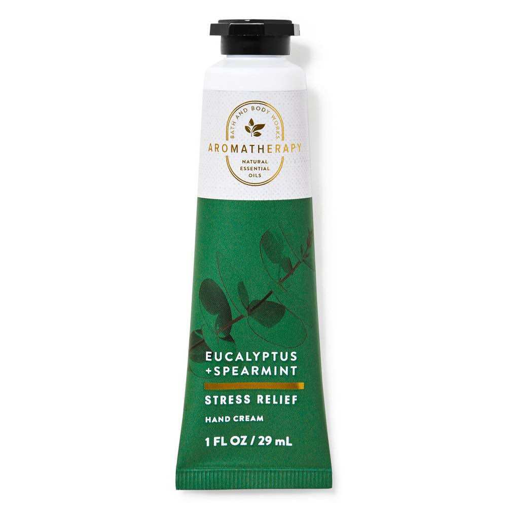 Kem dưỡng da tay thư giãn Bath & Body Works Aromatherapy Stress Relief Eucalyptus + Spearmint 29ml