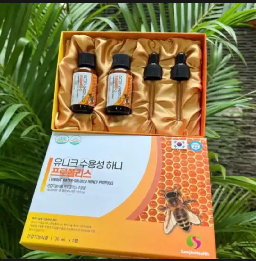 Keo Ong Hàn Quốc 30ml x 2- Unique Water-soluble Honey Propolis