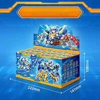 SEMBO BLOCK Metal Card Bot 2 Building Assembly Hình Màu Xanh Lam Tương Thích Với Lego Mô Hình Nhựa ABS Trang Trí Dành Cho Người Sưu Tập