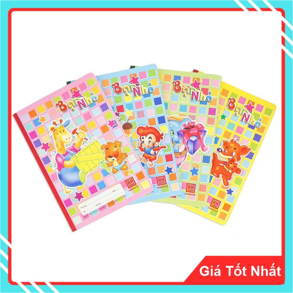 Lốc 10q vở 4 ôly cấp 1 hồng hà mã 0509