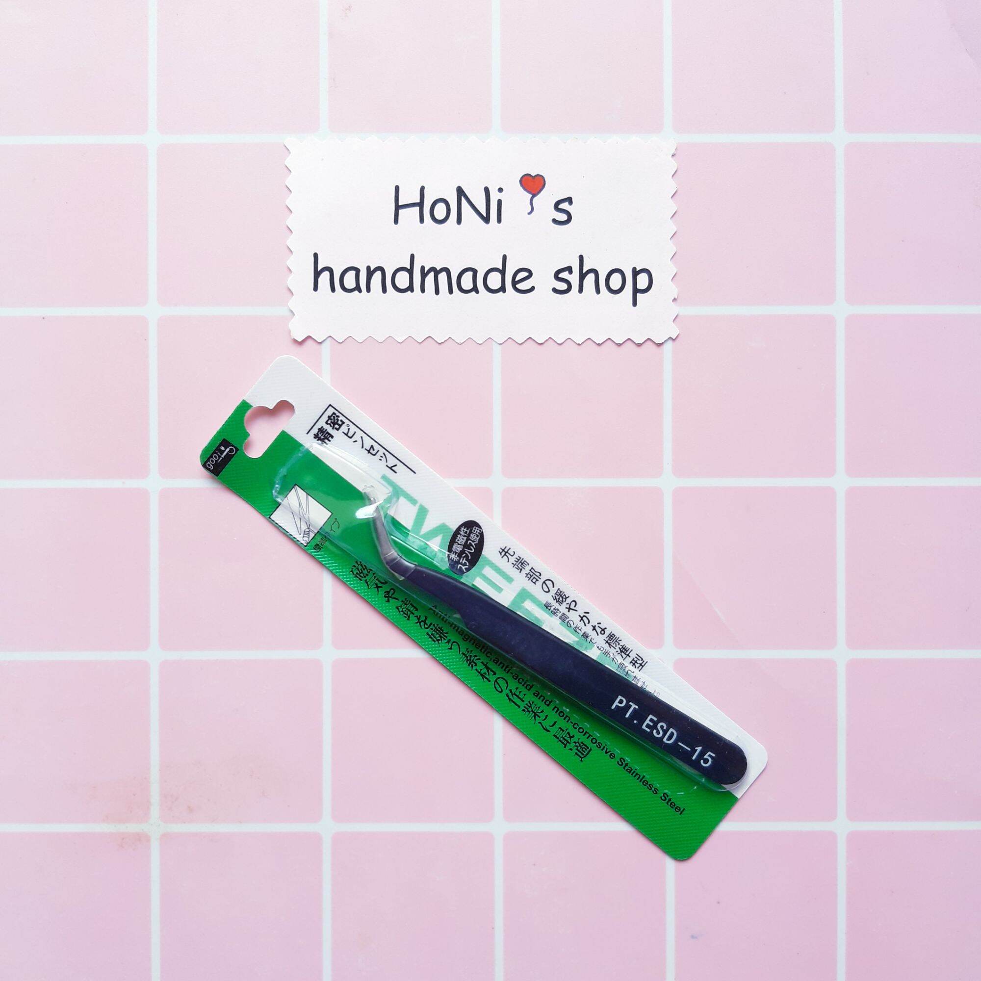 Bộ 2 nhíp nhọn đầu thẳng, đầu cong