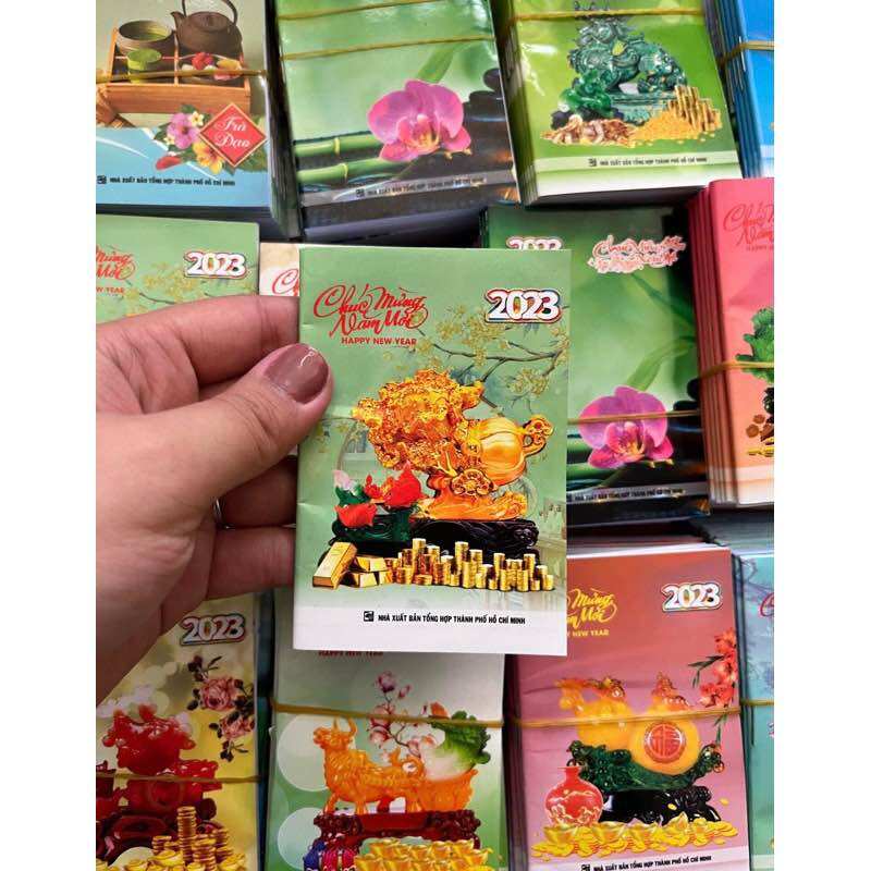 Sổ tay lịch mini 2024