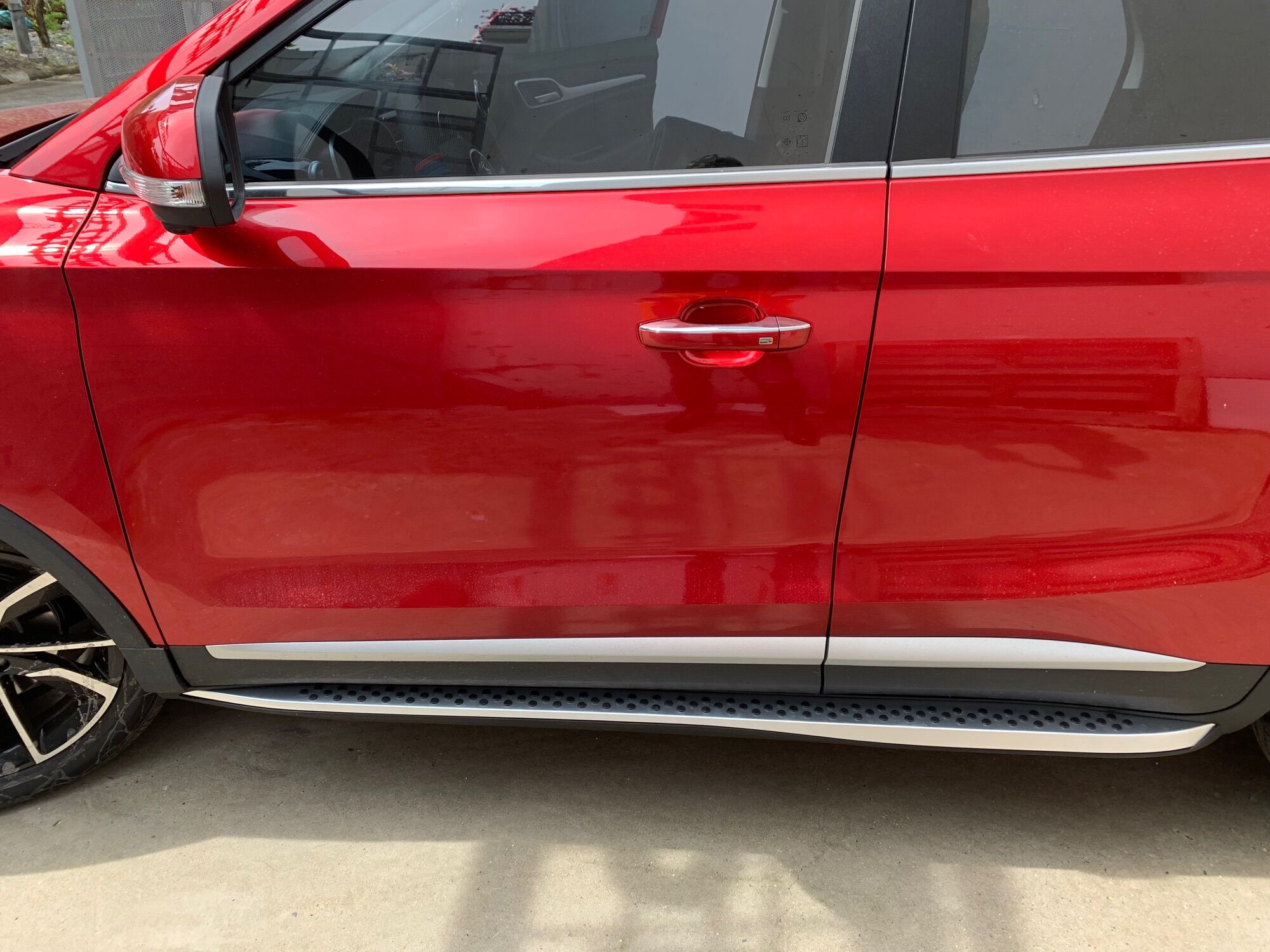 Bệ Bước chân MG Zs
