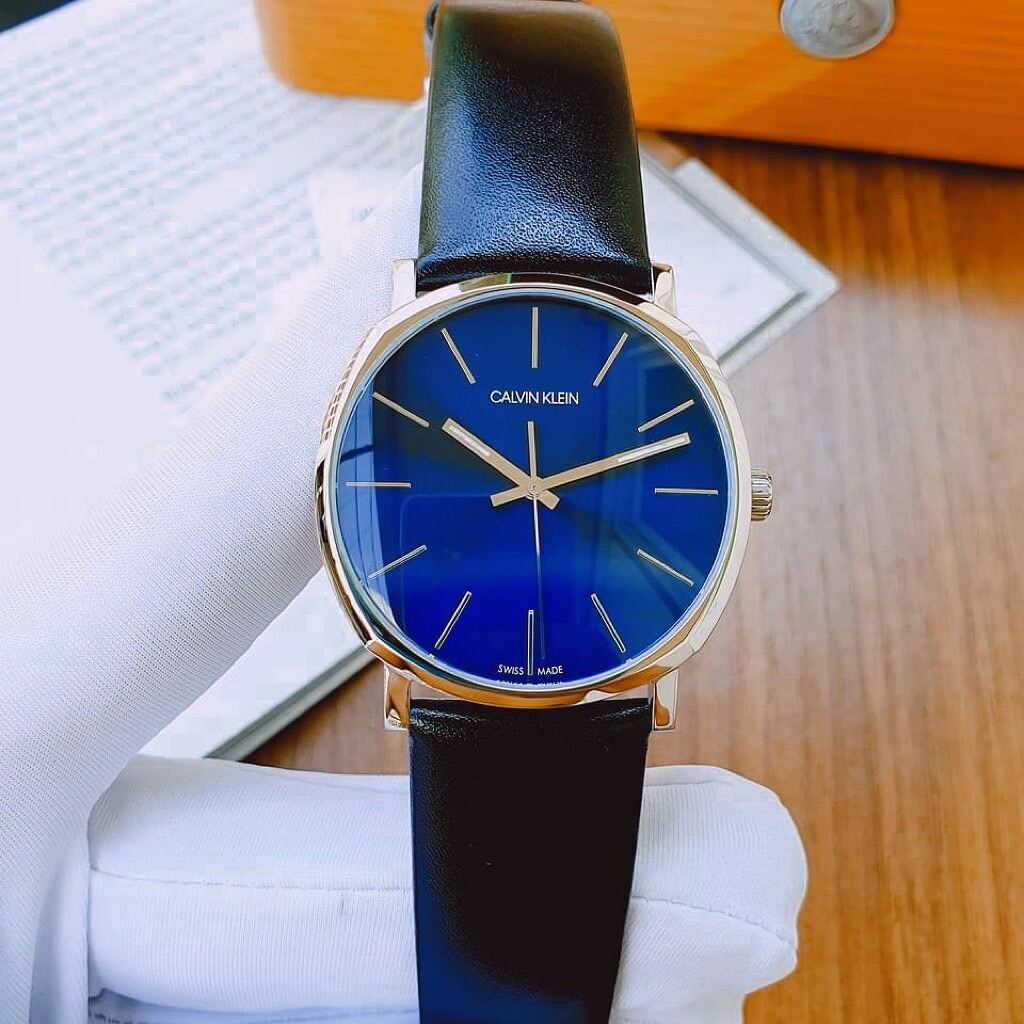Đồng hồ nam Calvin Klein dây da, size 40mm