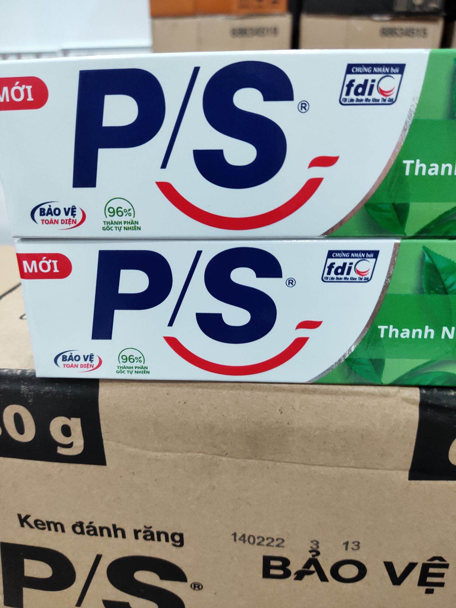 kem đánh răng p/s trà xanh (2 cây x230g)