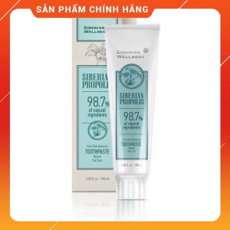 Kem đánh răng thảo dược keo ong của siberian