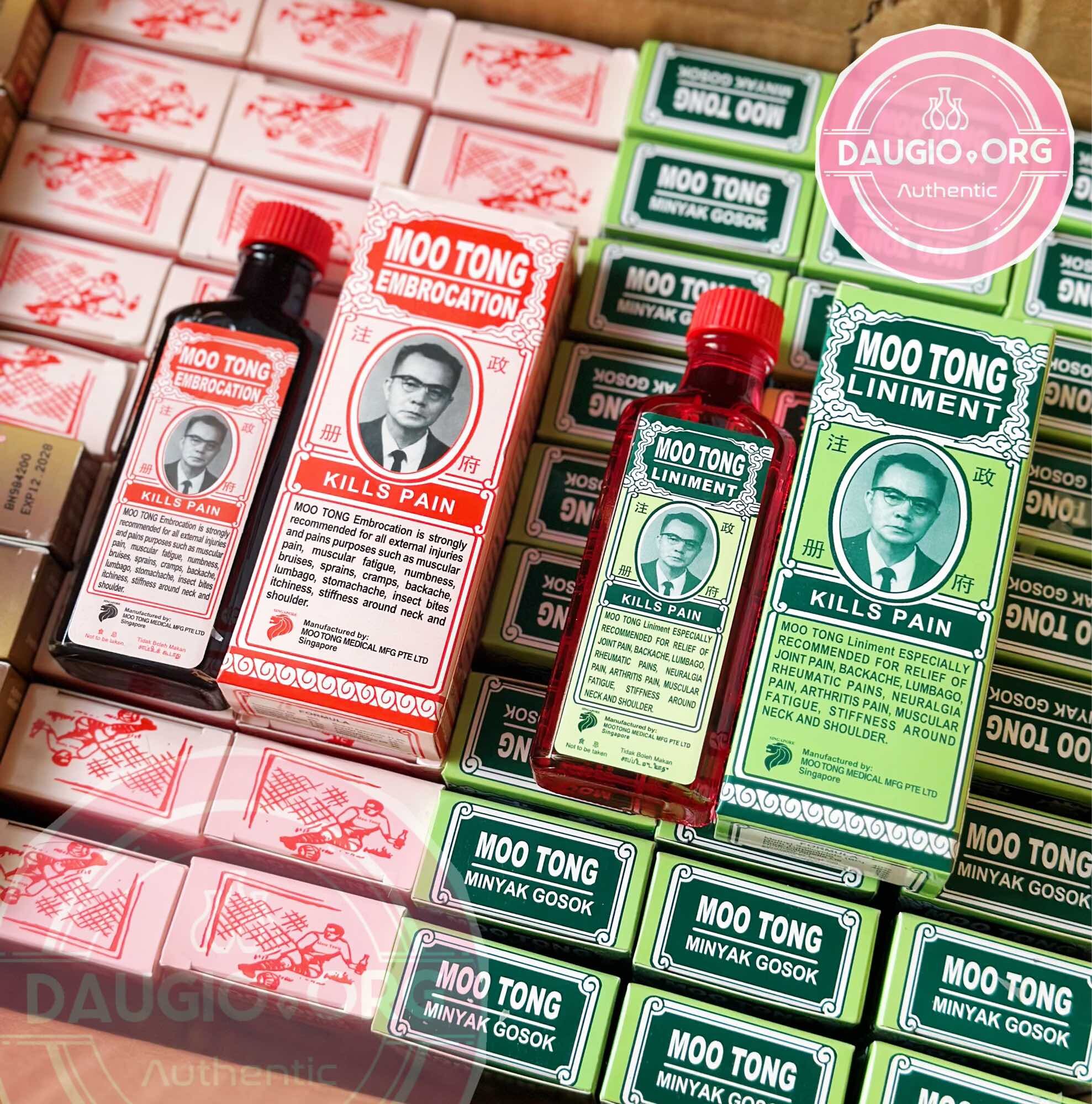 DẦU XOA BÓP MOO TONG LINIMENT/EMBROCATION SINGAPORE