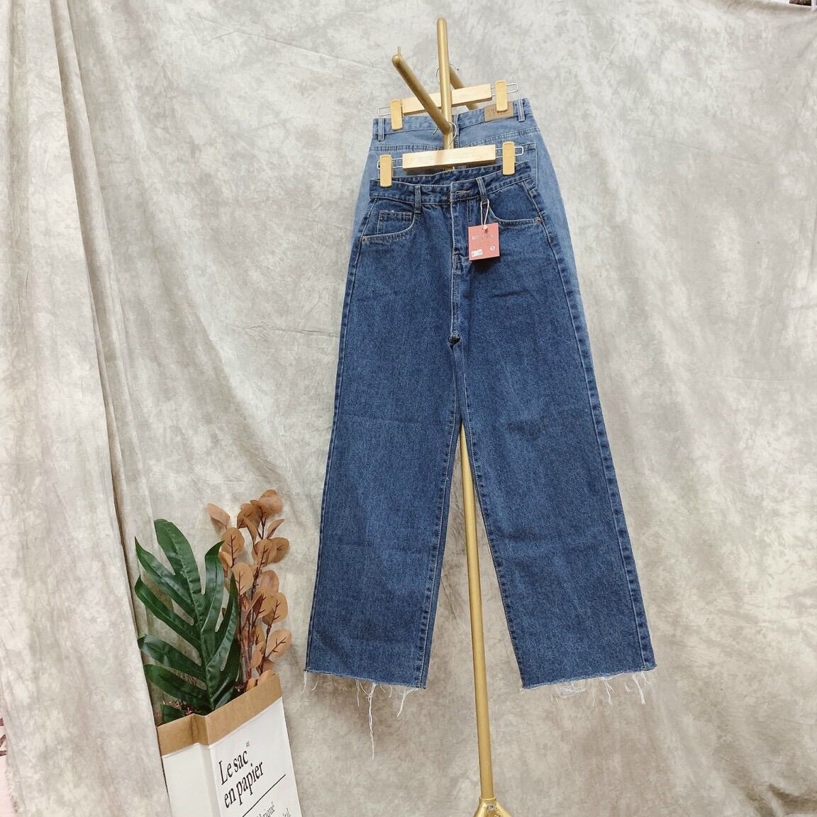 ➿Baggy Jeans Ống Rộng Trơn☀️