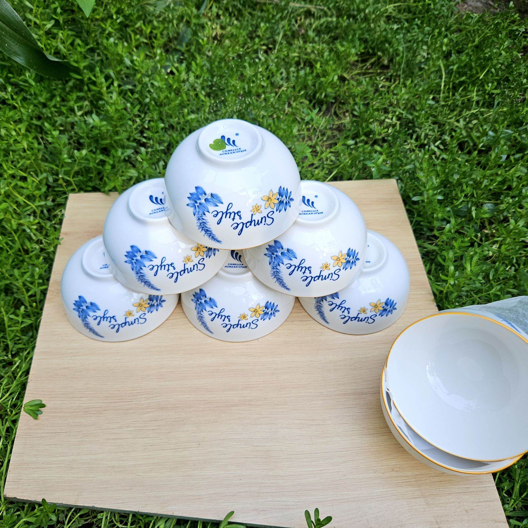 10 chén sứ ăn cơm cao cấp 11.5 cm