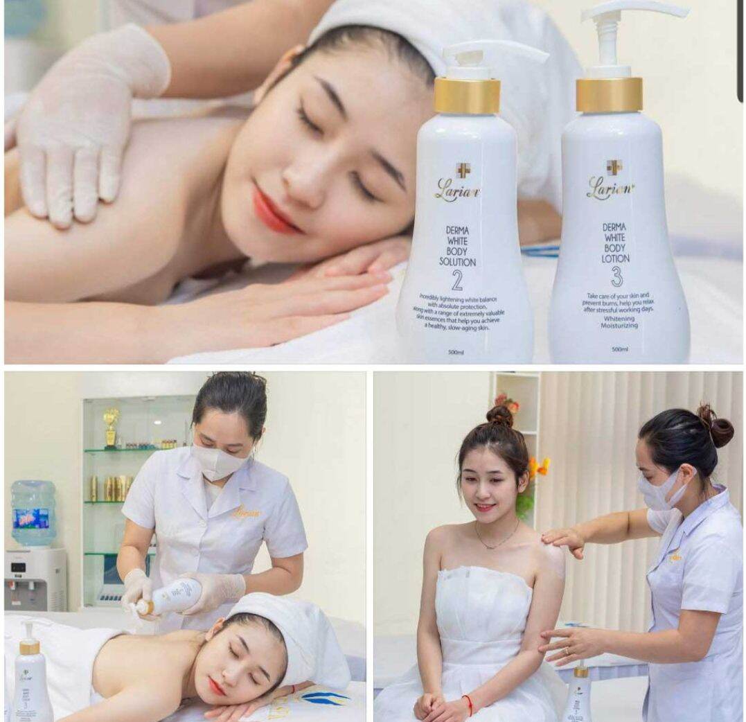 Kem dưỡng trắng body Larian Derma White Body Solution