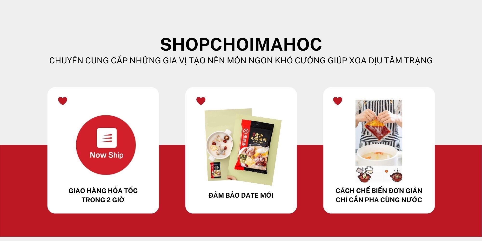Gia vị lẩu Haidilao vị cà chua