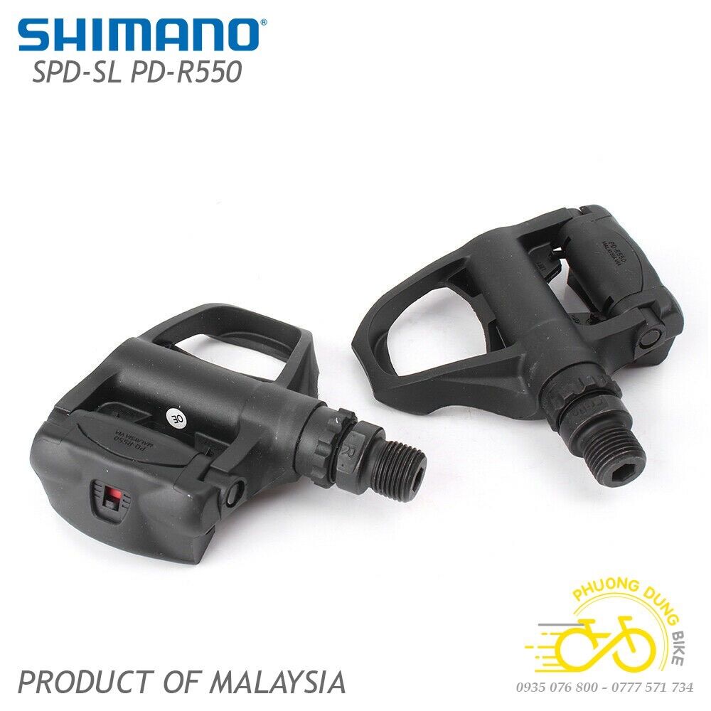 Pedan (bàn đạp) can xe đạp SHIMANO PD R550