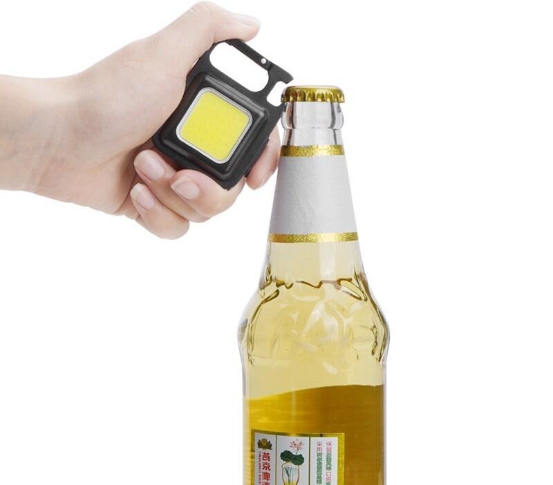 Đèn Led Cob Siêu Sáng Khẩn Cấp Đa Năng Móc Khoá