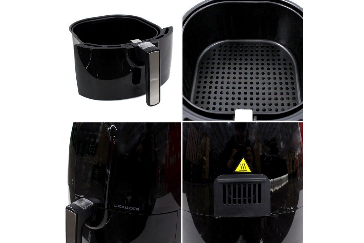 NỒI CHIÊN KHÔNG DẦU LOCK&LOCK EJF351BLK 5,2L HÀN QUỐC