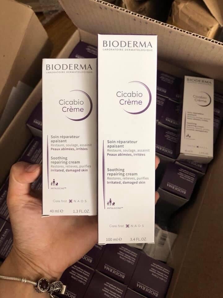 Kem phục hồi sẹo tái tạo làn da bioderma 40/100ml