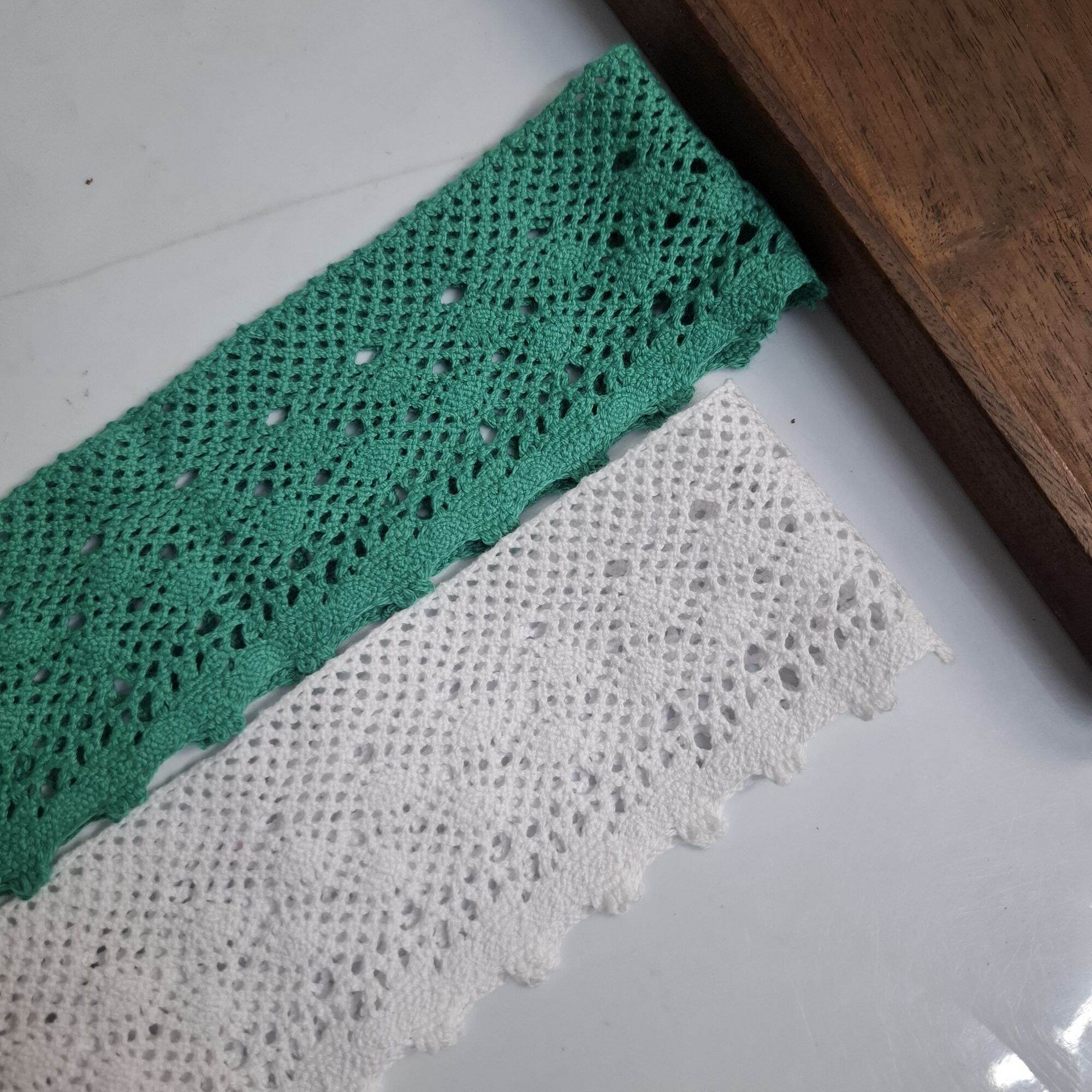 (DÂY 6 MÉT) REN COTTONCÓ 6 MÀU PHỤ LIỆU MAY VÁ BẢN RỘNG 5CM