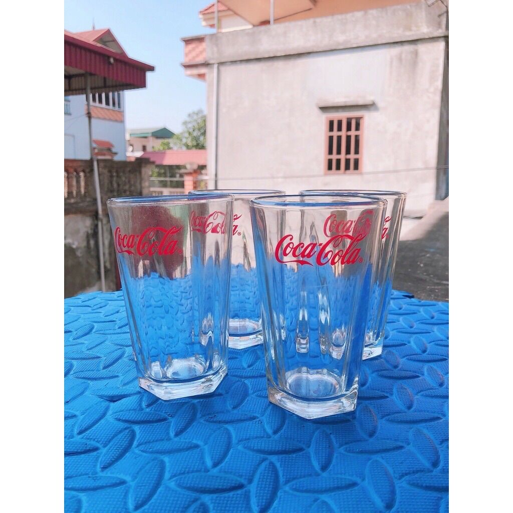 BỘ 4 LY COCA COLA