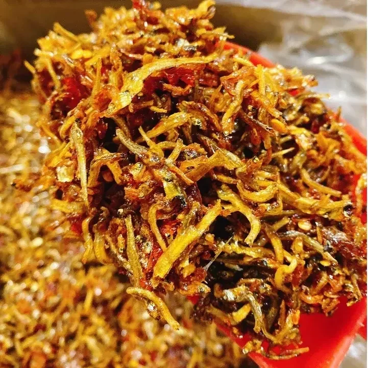 Cá cơm rim tỏi ớt 250gr [GIÁ RẺ]