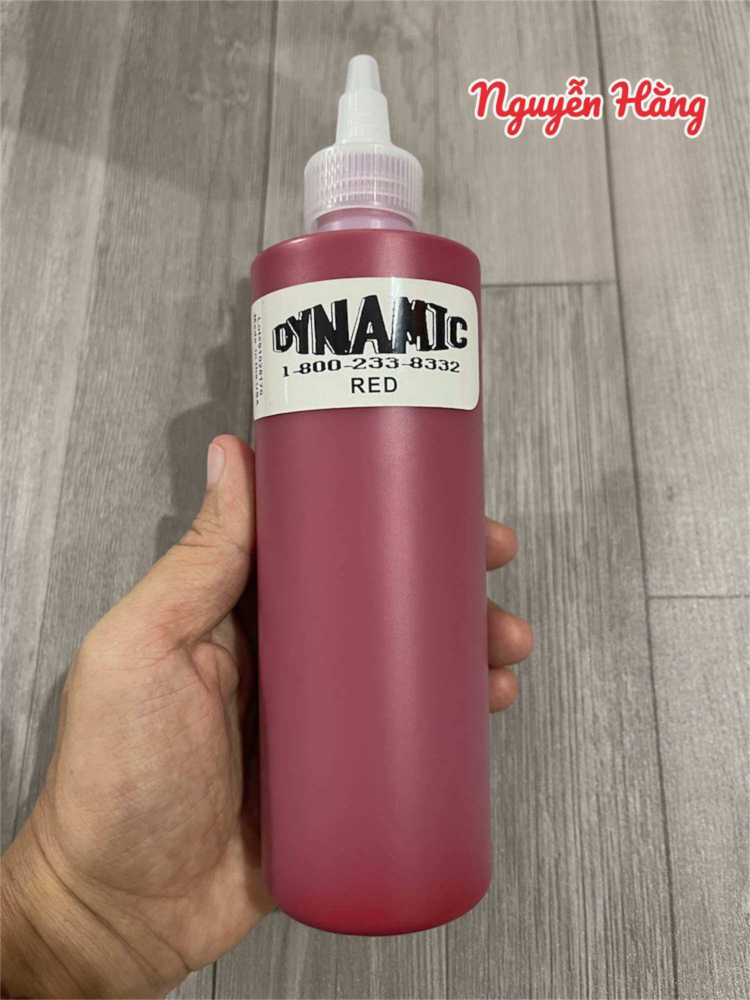 Mực Dynamic học phun xăm, tattoo chai to 250ml