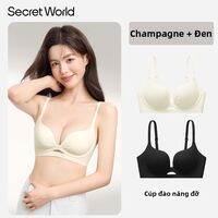Secret World | Áo Ngực Nữ Mút Nâng Tạo Khe Gọn Hai Bên Chống Chảy Xệ