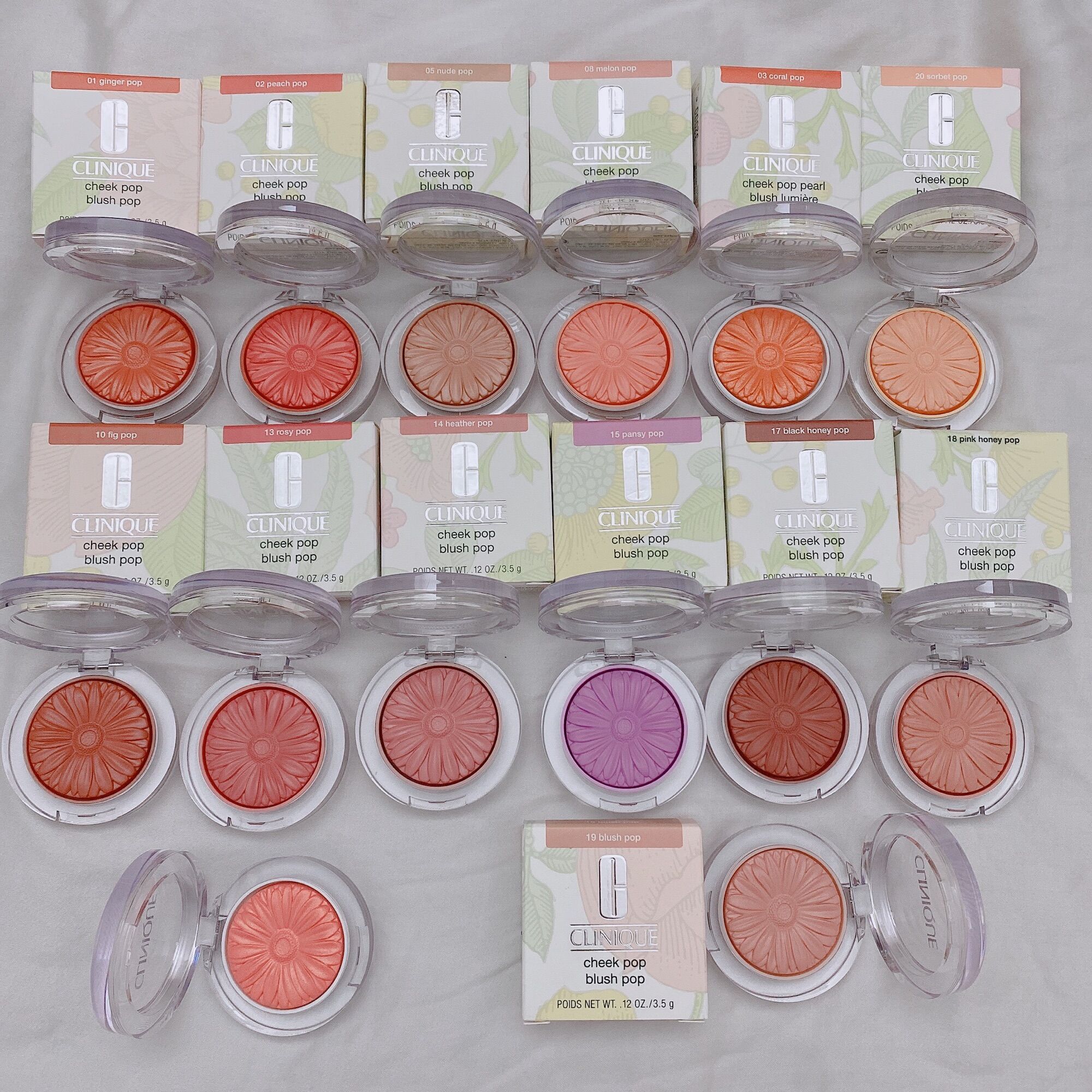 Phấn má hồng Clinique cheek pop blush mini, fullsize