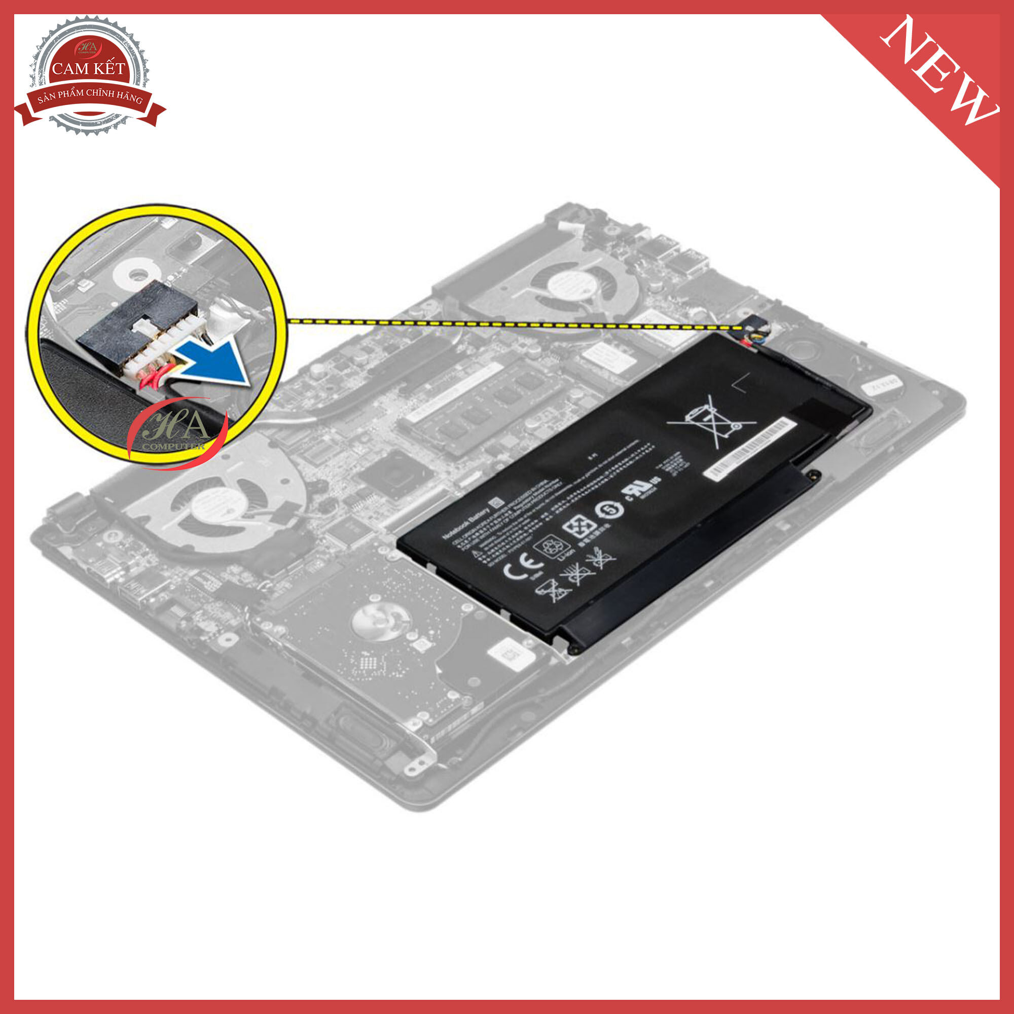 Pin dell Vostro 5470