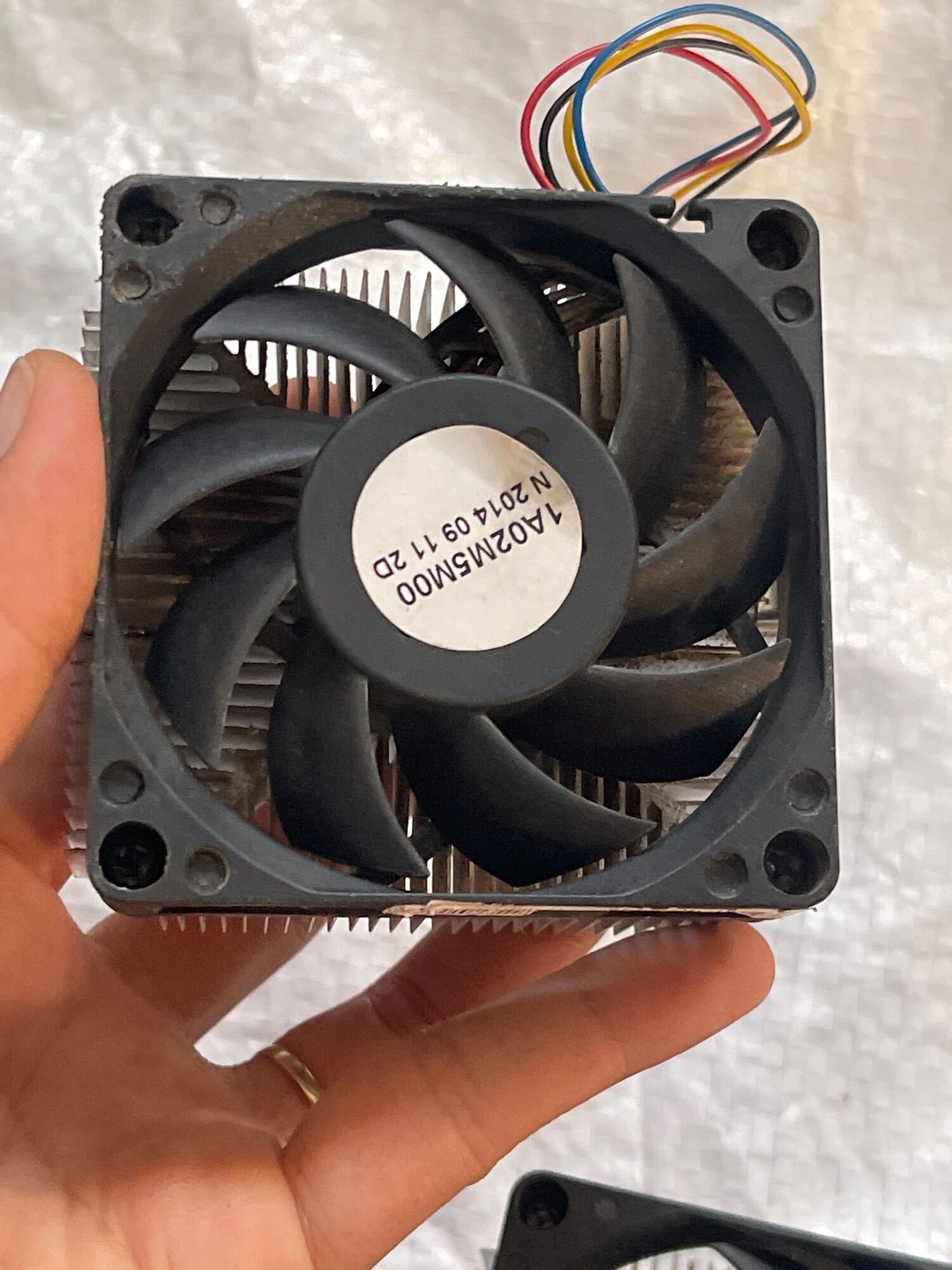AMD CPU radiator fan