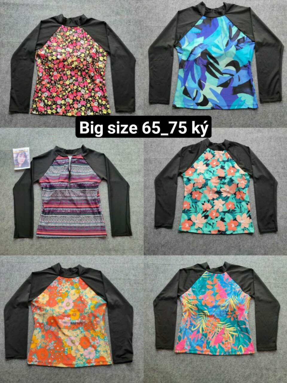 {BIG SIZE}10 Mẫu áo bơi nữ big size sẵn mút ngực tay dài chống nắng siêu tốt khi đi tắm biển,hay học bơi dành cho nữ 60-75ký