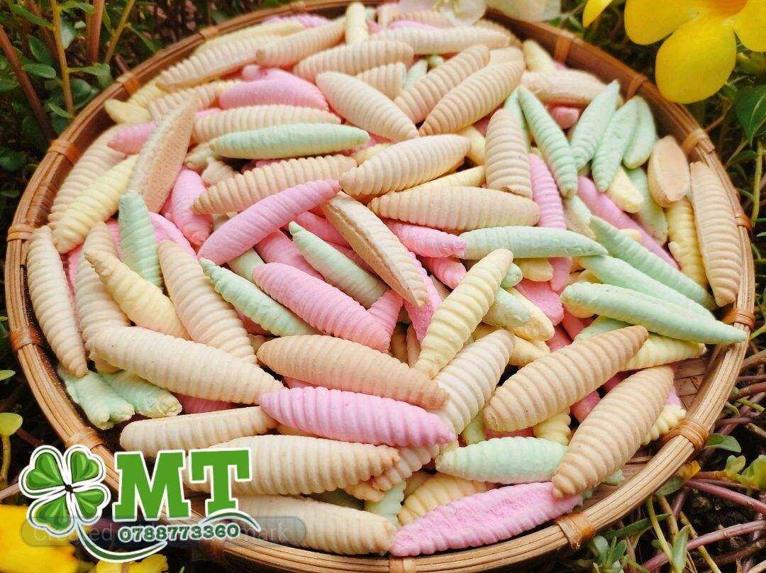 Bánh đuông dừa se tay  Đặc sản Bến Tre 500g