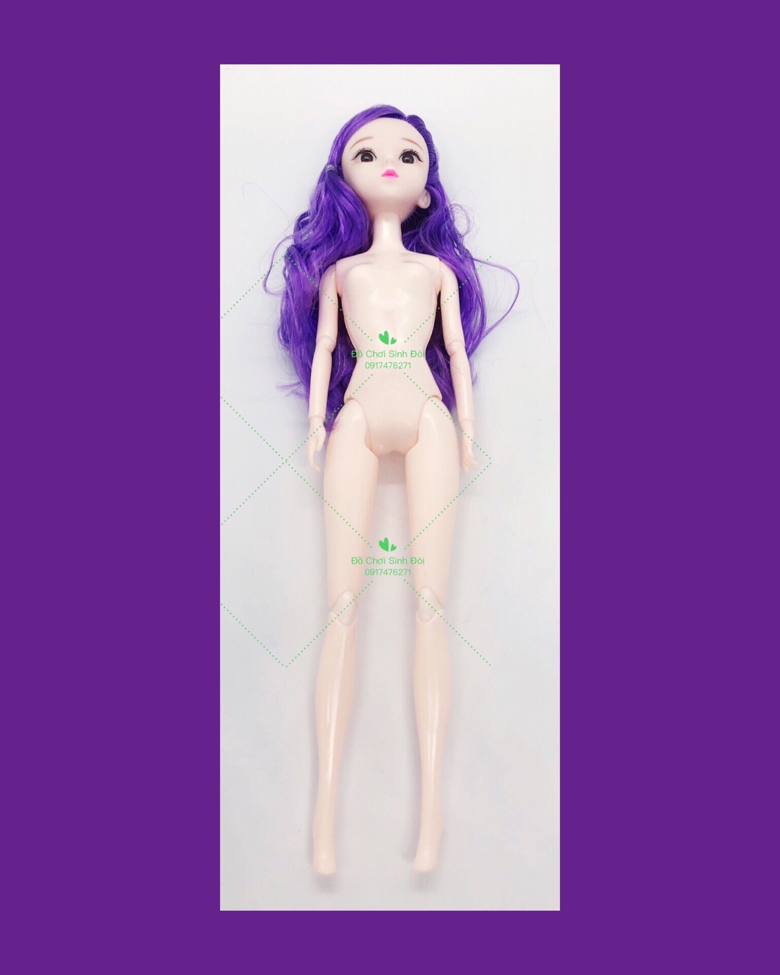 Búp bê mắt 3D thân 11 khớp -1 con