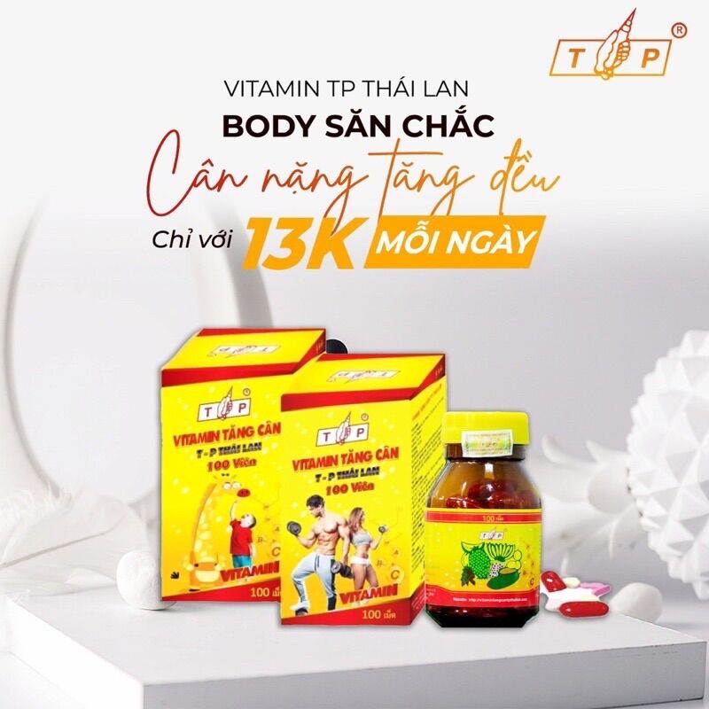 9 vitamin. tăng cân tp thái lan