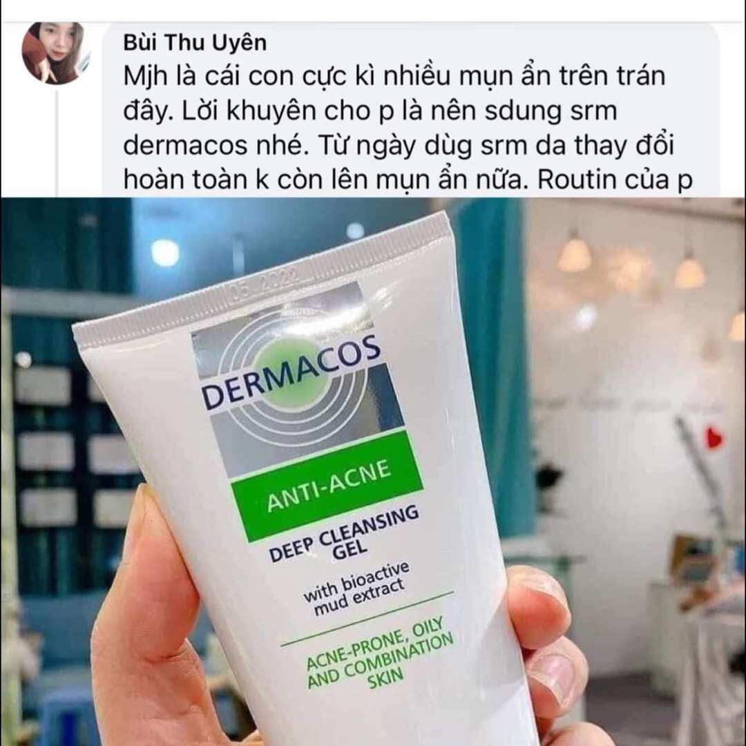 SỮA RỬA MẶT DERMACOS CHO DA DẦU MỤN NỘI ĐỊA BALAN