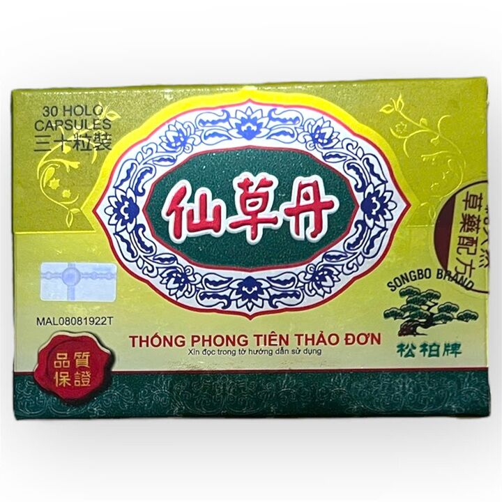 VIÊN UỐNG THỐNG PHONG TIÊN THẢO ĐƠN PLUS GIÚP LƯU THÔNG KHÍ HUYẾT TỐT