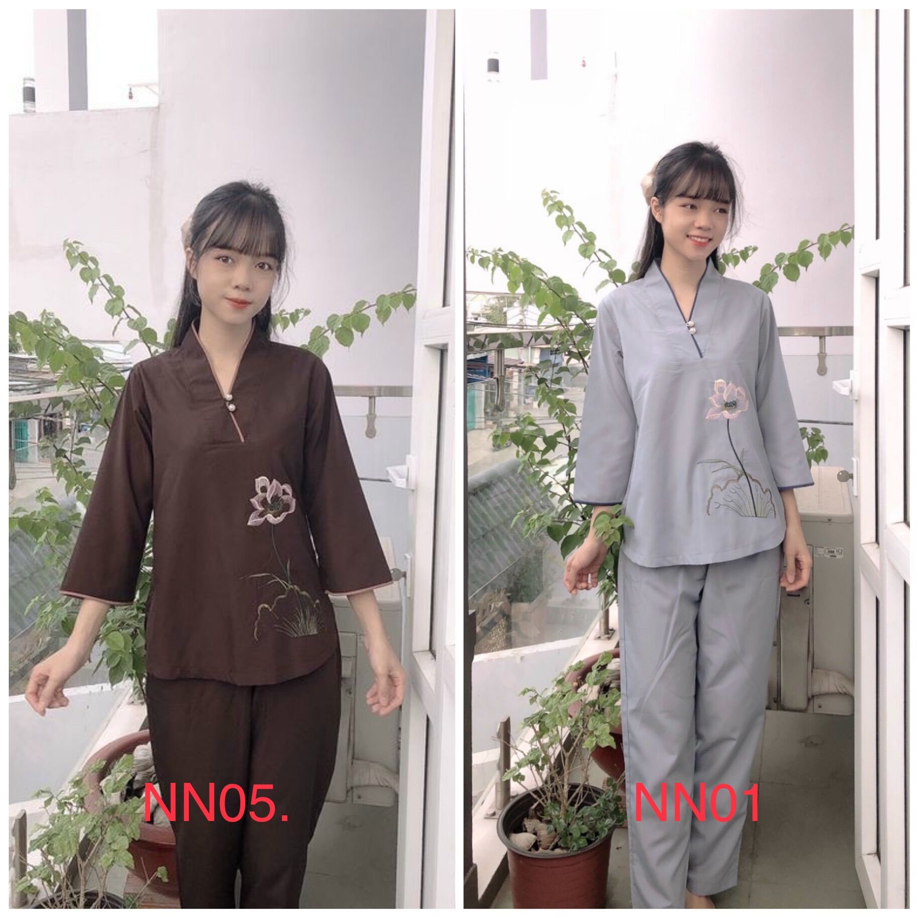 Đồ lam cao cấp-mẫu nút ngọc