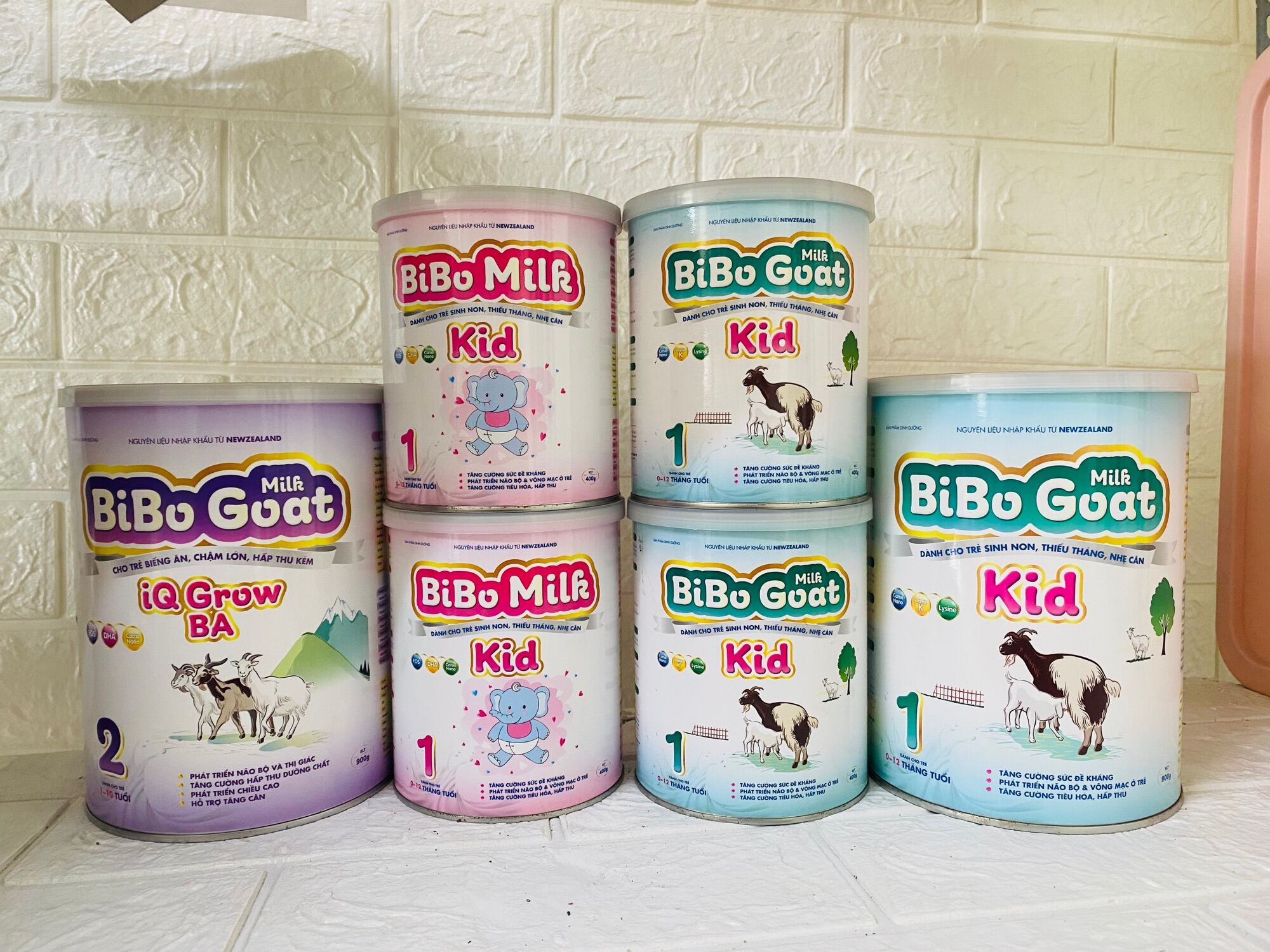 Sữa bột Bibo milk Kid Bibo milk goat Kid cho bé từ sơ sinh