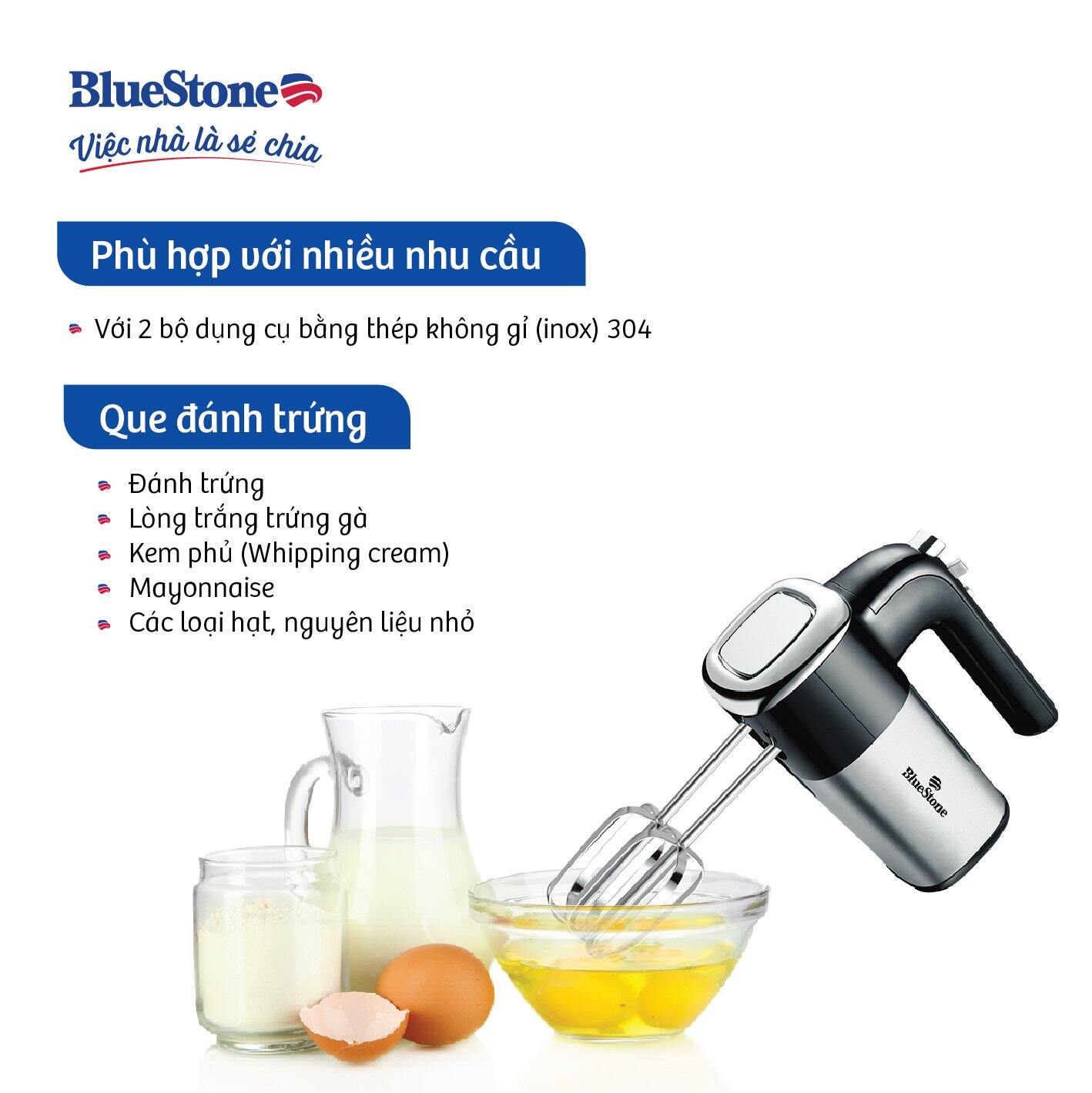 Máy Đánh Trứng BlueStone HMB-6338 400W