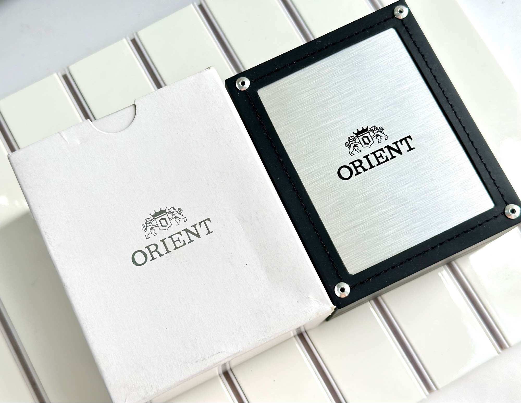 Hộp Đồng Hồ Orient - Orient Box Original - Box Nhôm Orient