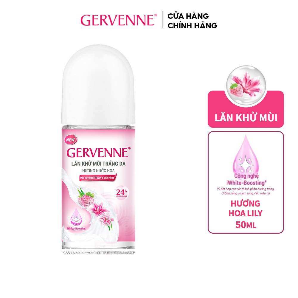 (Chọn Mùi) GERVENNE_ LĂN KHỬ MÙI GERVENNE CHO NỮ 50ML