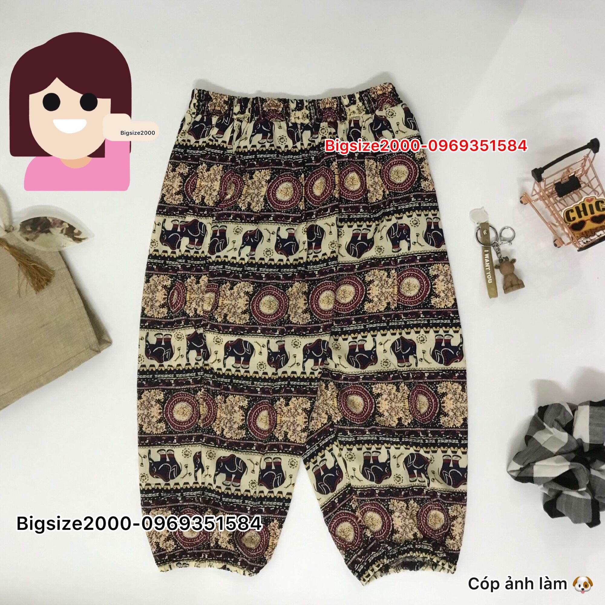 Quần ngố lanh bo gấu có túi
