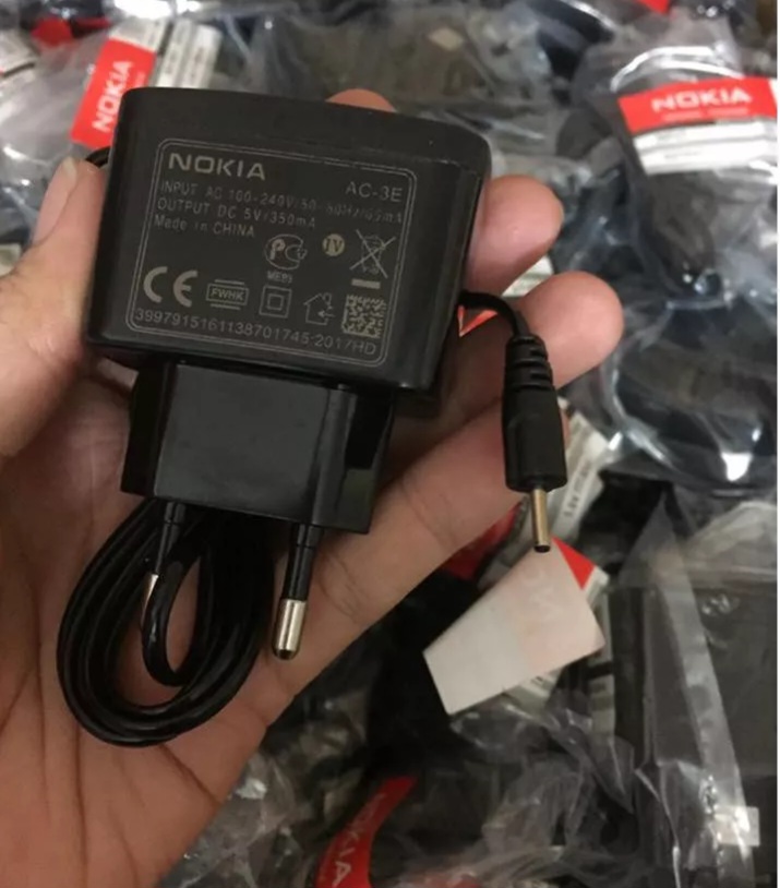 sạc chân kim cho nokia 1200, 1202, 1208...