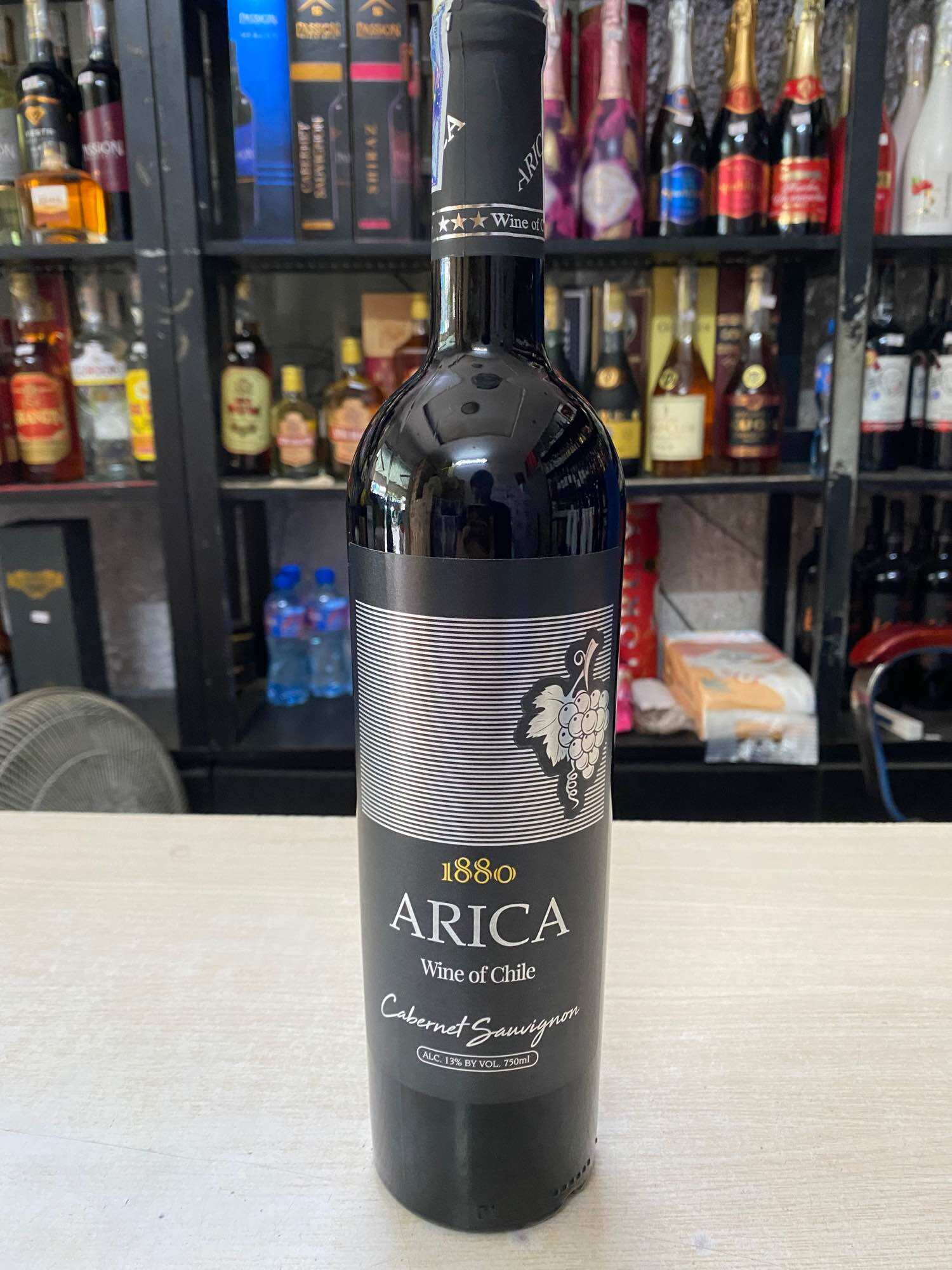 Vang Đỏ Chile ARICA Cabernet Sauvigon 13% 750ml