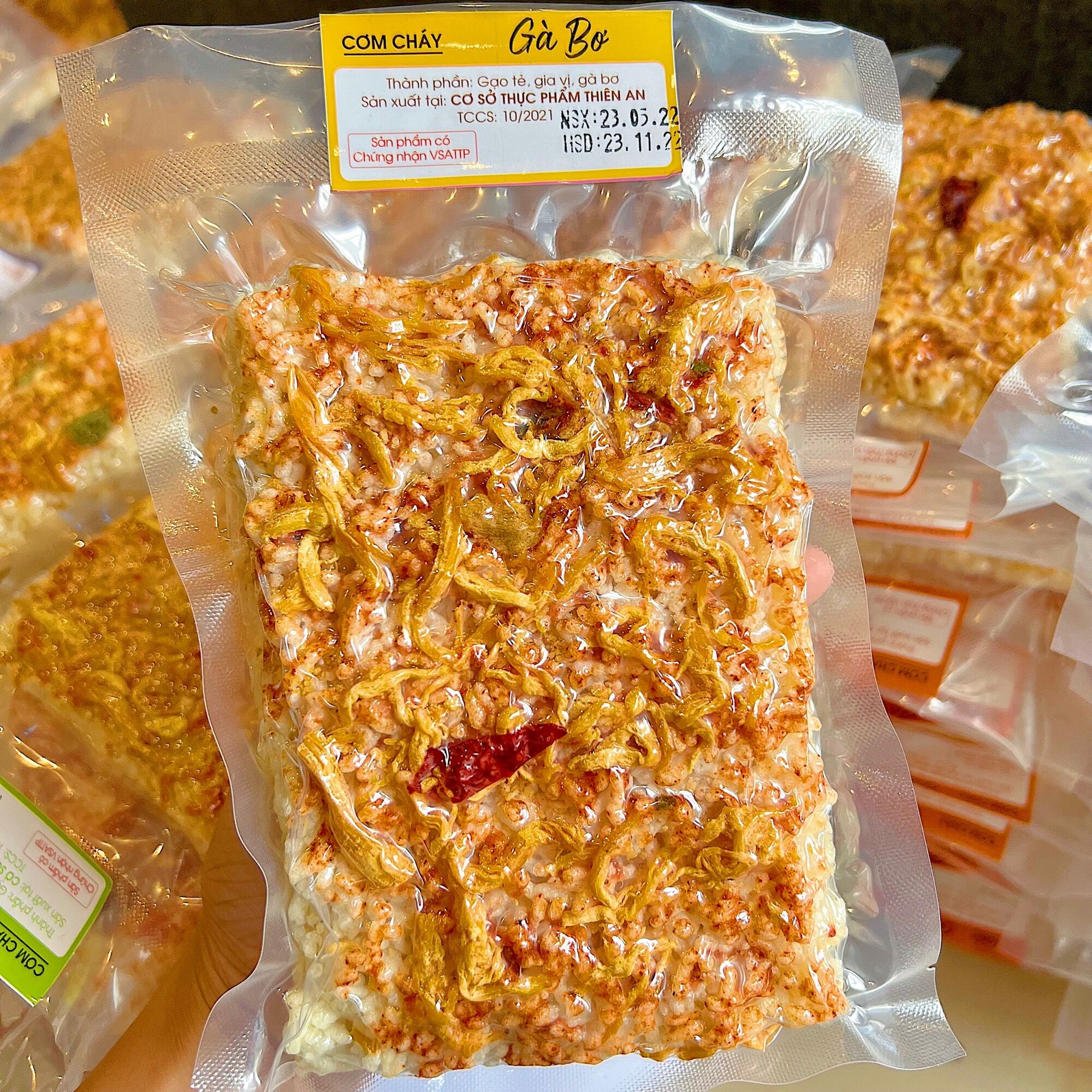 CƠM CHÁY MINI MIX TOPPING 100G