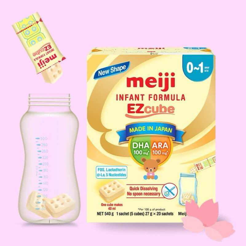 1 thanh sữa Meiji nhập khẩu nhật 27g