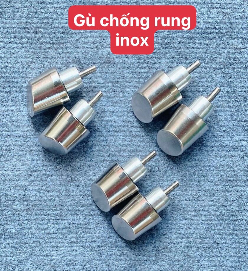 Gù xéo inox chống rung tay lái