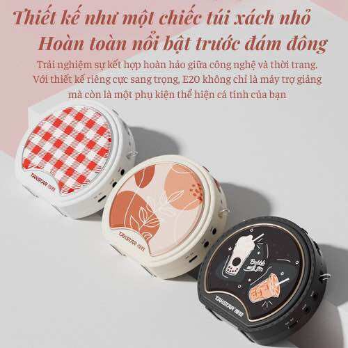 MÁY TRỢ GIẢNG THỜI TRANG TÚI XÁCH CAO CẤP TAKSTAR E20