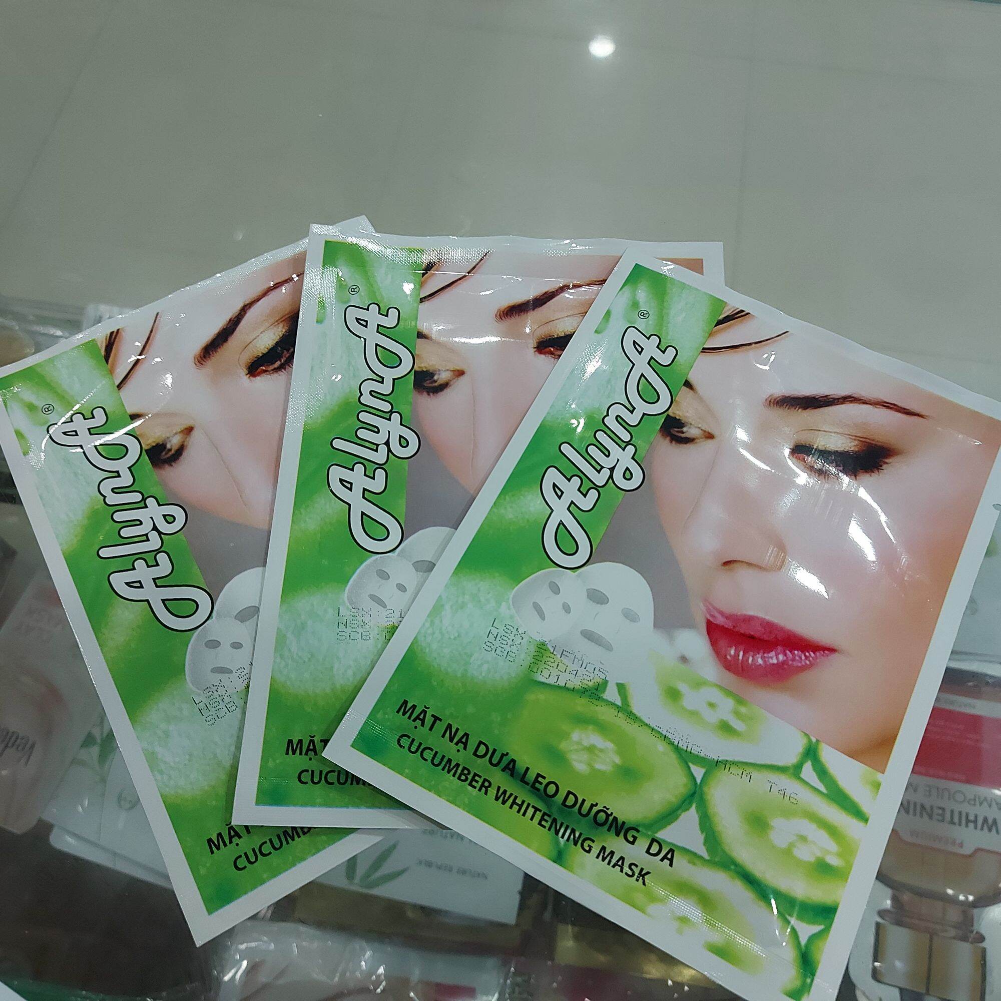 MẶT NẠ DƯỠNG DA ALYNA NHA ĐAM (Combo 10 chiếc)